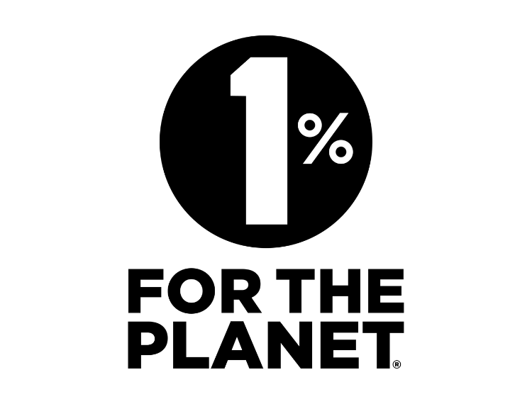 One percent for the planet logo