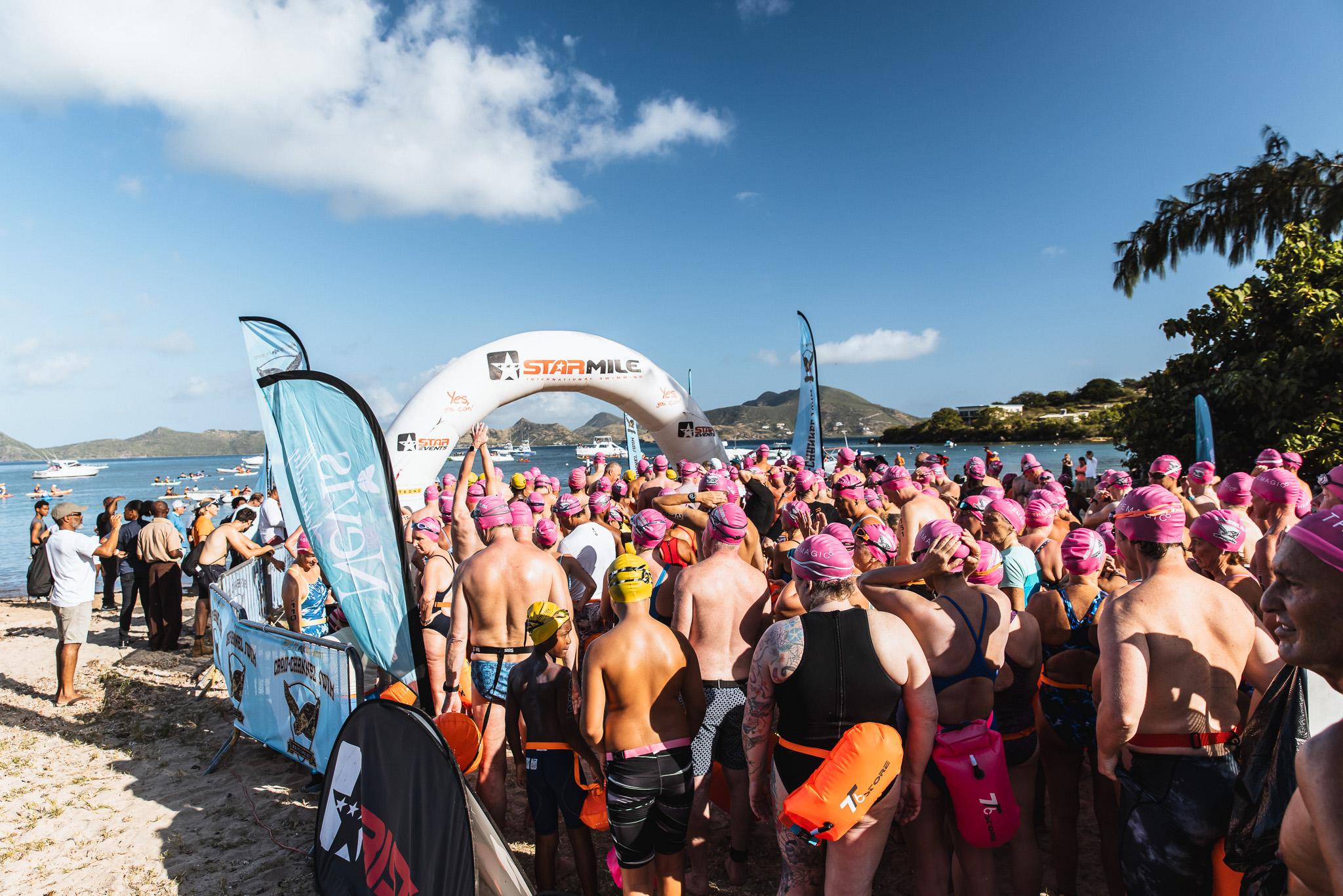 2024: Nevis To St Kitts Race | SwimTrek