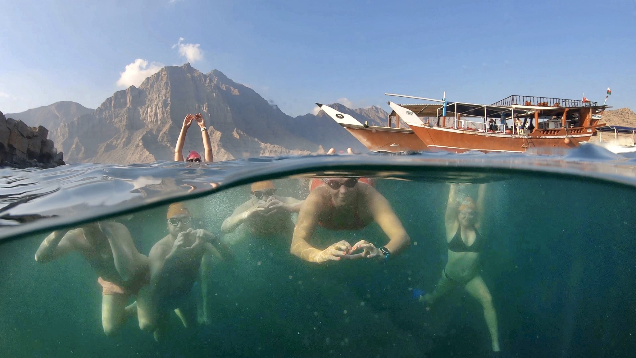 Oman Fjords Short Swims