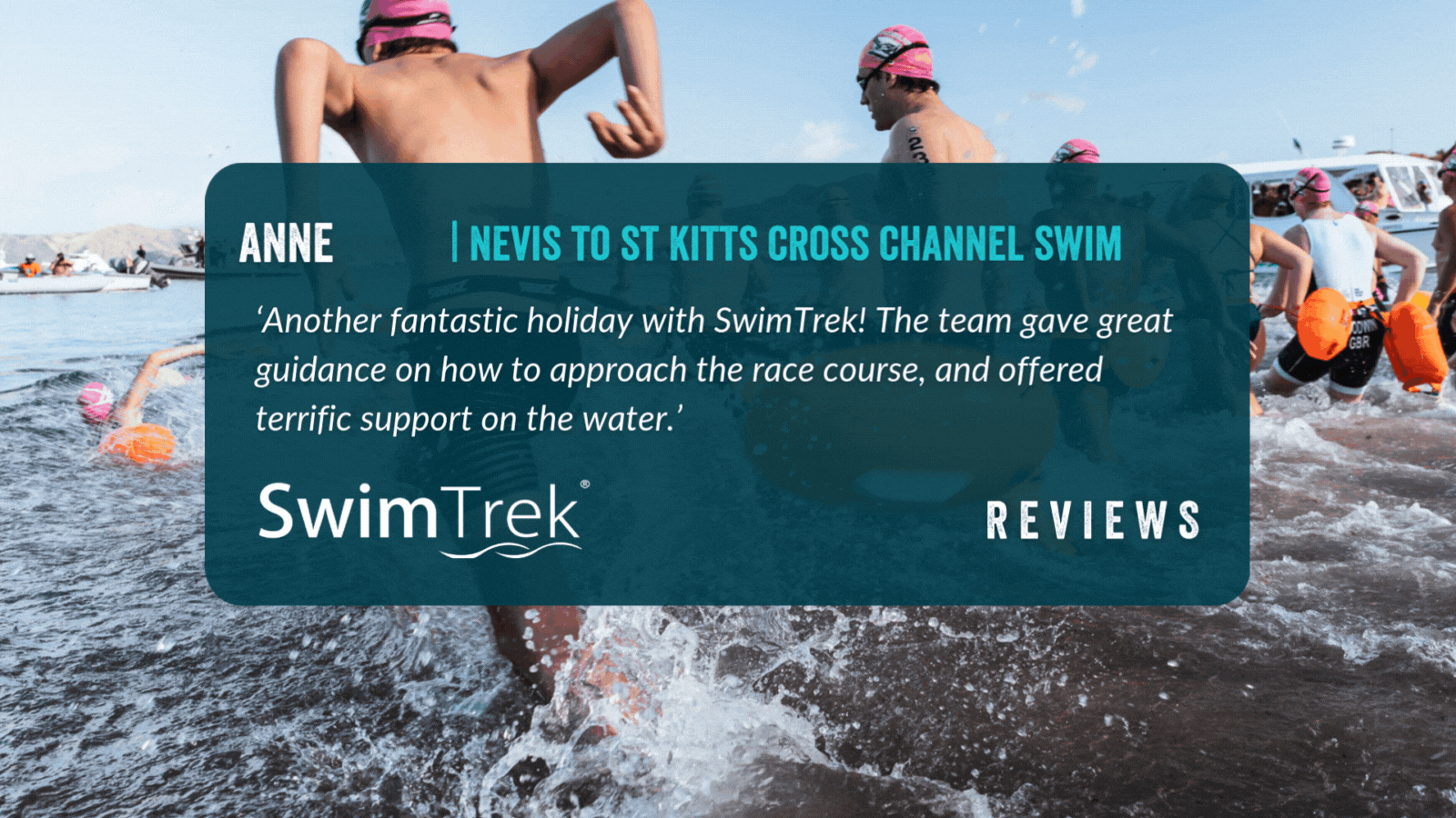 Nevis to St Kitts Cross Channel Swim Reviews