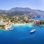 Ithaca   fishing village of assos on the island of kefalonia