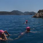 Lycian way short swims turkey