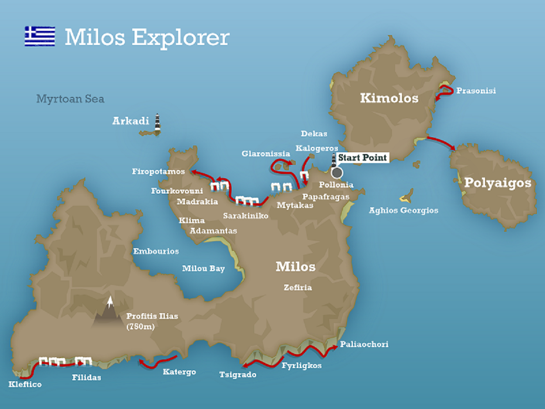 Milos Explorer with Teens, Greece | SwimTrek